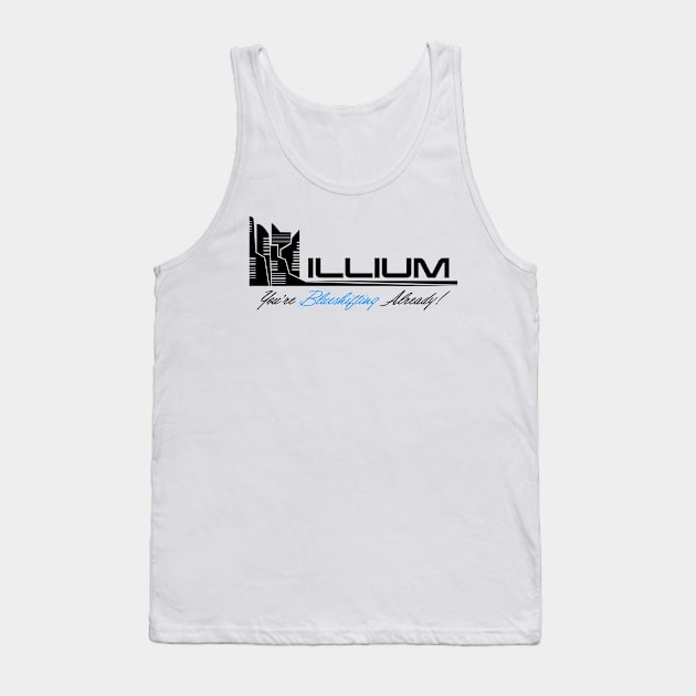 Illium Souvenir Tee [Black] Tank Top by Karthonic